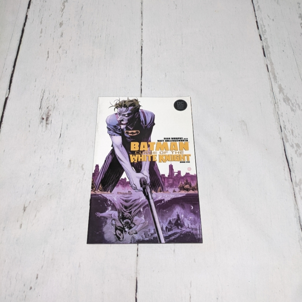 BATMAN CURSE OF THE WHITE KNIGHT Graphic Novel Comic Book